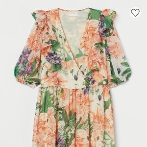 H&m floral dress .. never worn - NWT